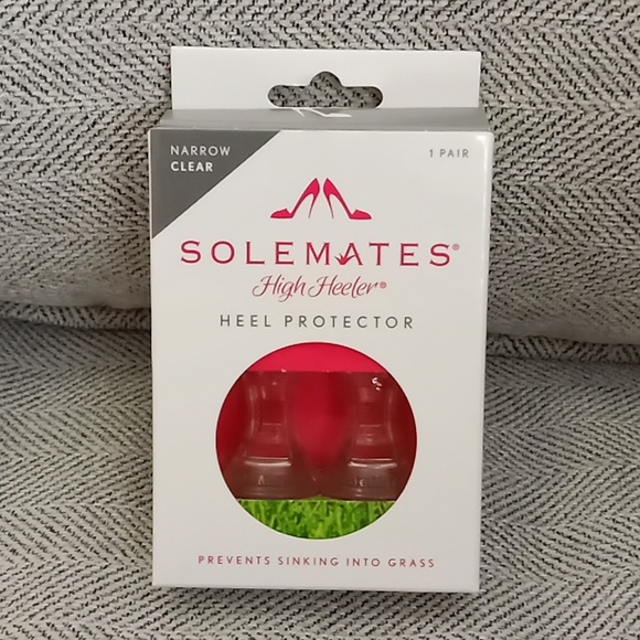 Solemates high heel protector narrow clear 1 pair prevents sinking into grass - Picture 9 of 9